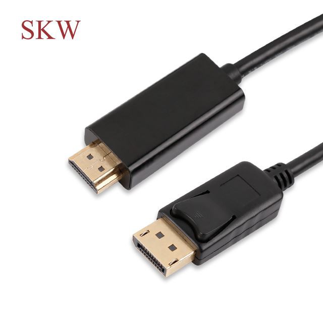 DP から HDMI ケーブルへ