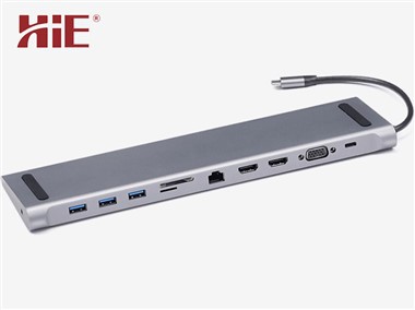 USB-C 11-in-1 ドッキング ステーション