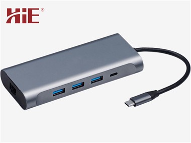 USB-C 9-in-1 ドッキング ステーション